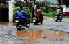 Rains damage over 1,300 km of roads in coastal districts